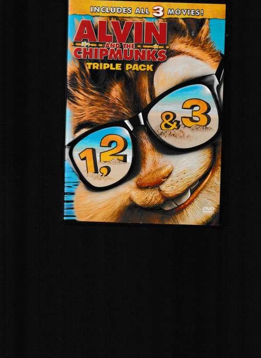 ALVIN AND THE CHIPMUNKS ALL 3 MOVIES ON DVD