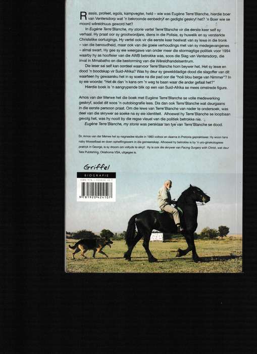 EUGENE TERRE'BLANCHE, MY STORIE
