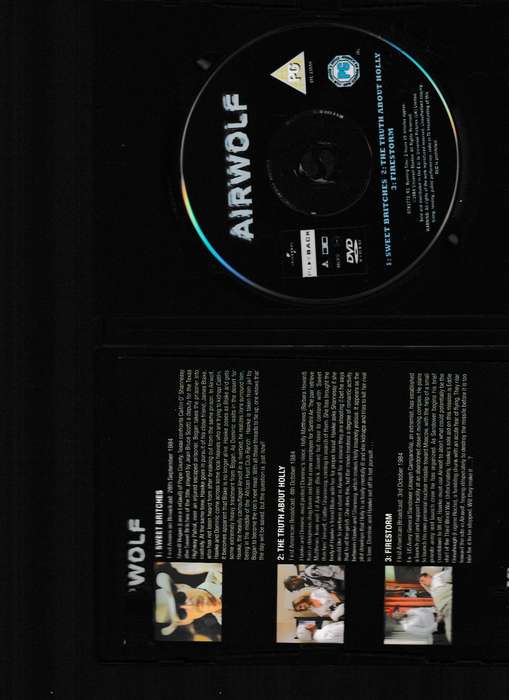AIRWOLF VOLUME 1-4 DVD