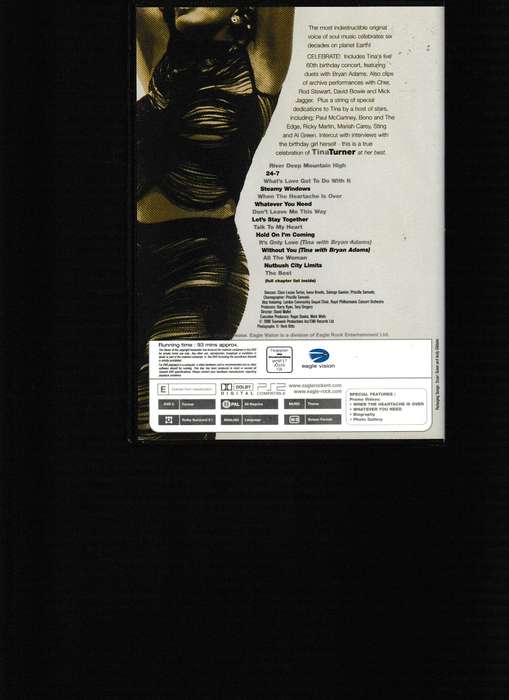 TINA TURNER COLLECTOR'S EDITION, 3 DVD BOX SET
