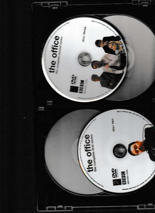THE OFFICE, COMPLETE SERIES ONE & TWO AND THE CHRISTMAS SPECIALS