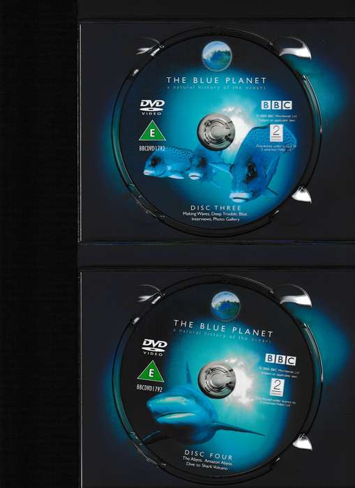 THE BLUE PLANET, SPECIAL EDITION 4 DISC DVD BOX SET
