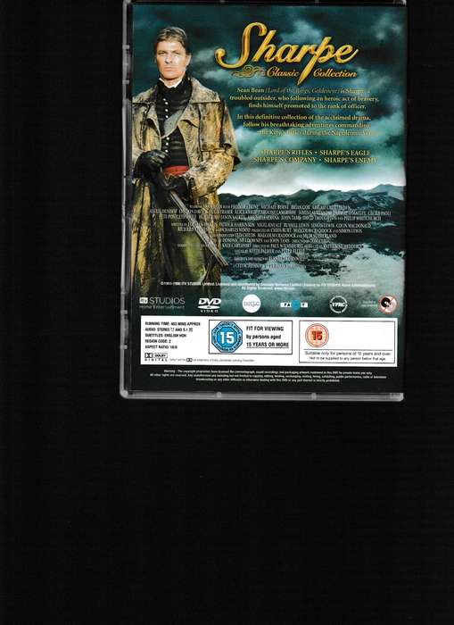 SHARPE, CLASSIC COLLECTION 8 DVD BOX SET