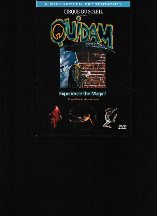 CIRQUE DU SOLEIL, FILMED LIVE IN AMSTERDAM, DVD