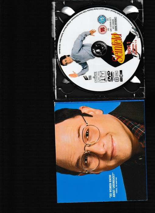 SEINFELD, ALL NINE SEASONS WITH 221 PAGE A4  COFFEE TABLE BOOK, 32 DISCS AND BONUS DVD HARDCOVER SET
