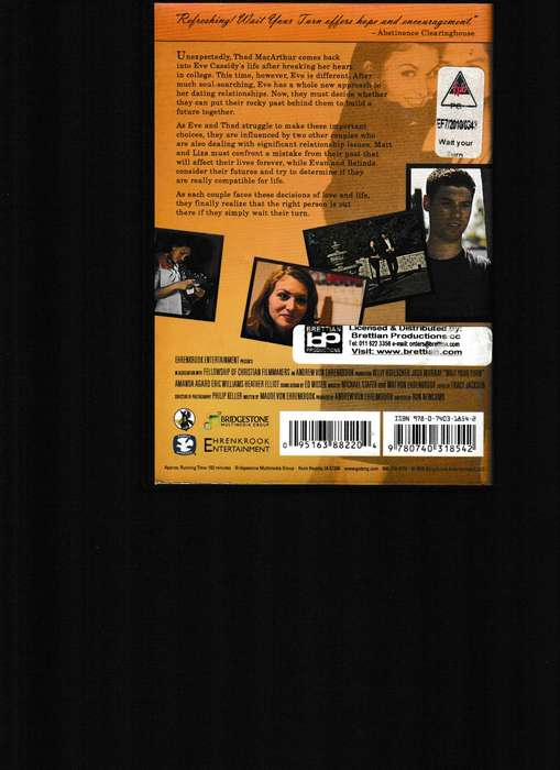 WAIT YOUR TURN DVD