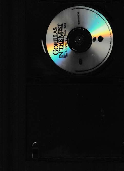GORILLAS IN THE MIST, THE ADVENTURE OF DIAN FOSSEY DVD