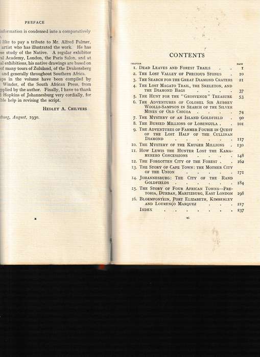 THE SEVEN LOST TRAILS OF AFRICA 1 ST ED. 1930