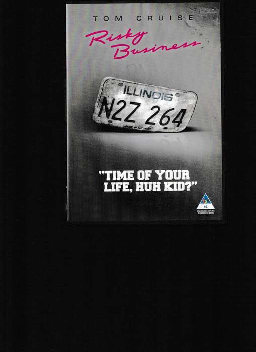 RISKY BUSINESS DVD