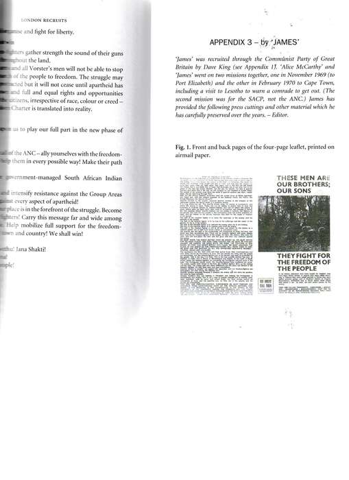 LONDON RECRUITS, THE SECRET WAR AGAINST APARTHEID