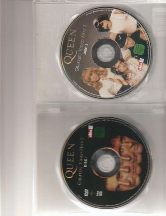 QUEEN THE DVD COLLECTION, GREATEST VIDEO HITS 2, 2 DVD SET WITH BOOKLET