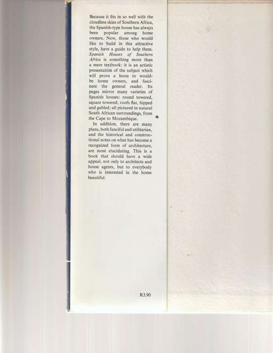 SPANISH HOUSES OF SOUTH AFRICA by HEIN WICHT