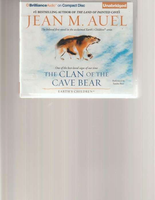 THE CLAN OF THE CAVE BEAR by JEAN M. AUEL AUDIO BOOK UNABRIDGED 19 CD'S