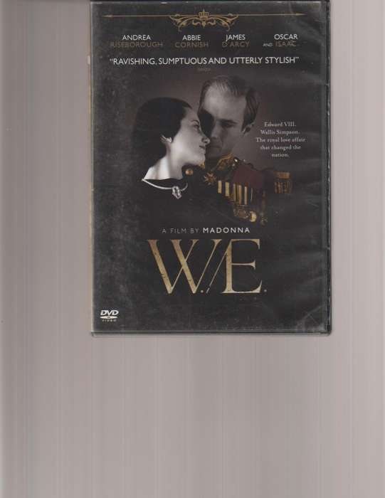W.E, A FILM BY MADONNA DVD