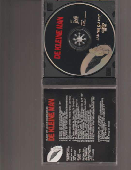 DE KLEINE MAN deur JANNIE DU TOIT met CHRISTA STEYN CD