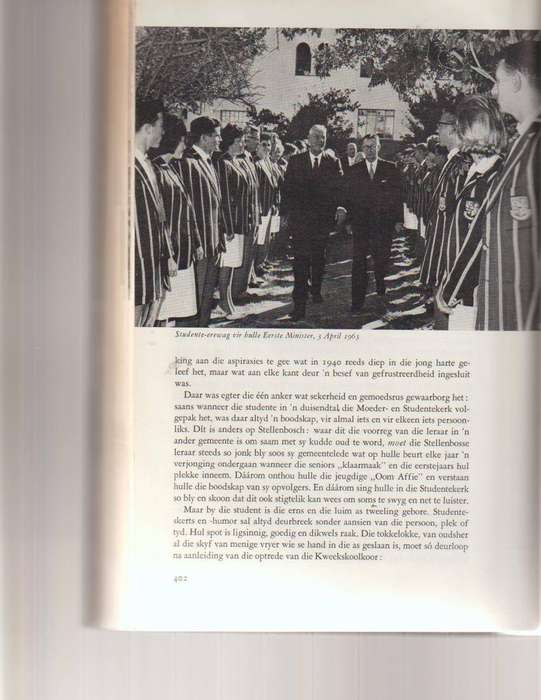 STELLENBOSCH 1866-1966, HONDERD JAAR ONDERWYS