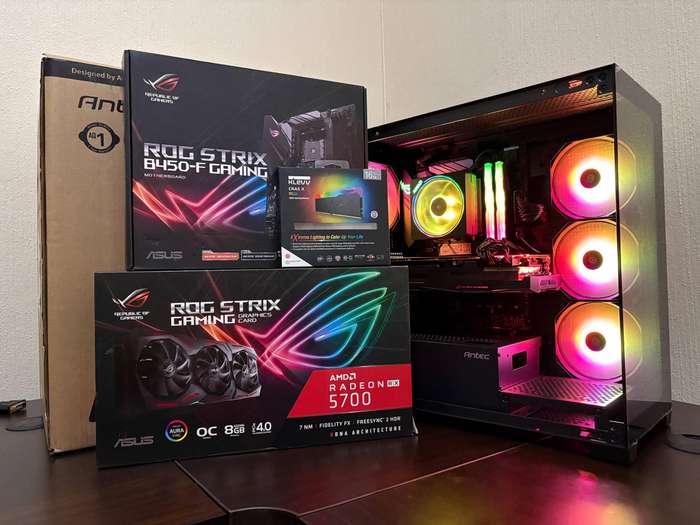 Gaming PC (Ryzen 5 + RX 5700 8GB + 16GB DDR4)