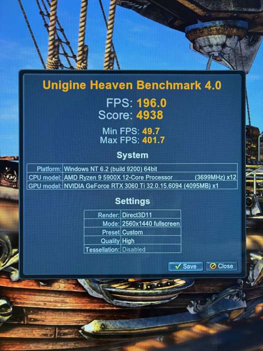 Ryzen 5 5900x / RTX 3060 Ti / 32GB DDR4 - 1080p/1440p Gaming PC