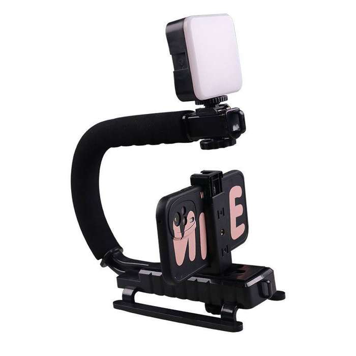 C Shape Bracket Handle Grip Stabilizer for Video/Canon DSLR Camera