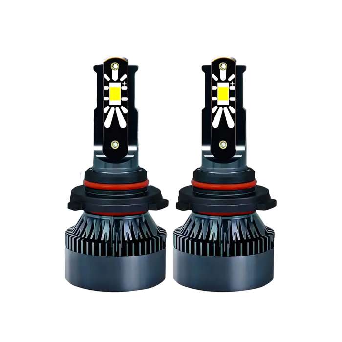 K1-9005 Car Headlight Bulbs - 75W, 7600LM, High Brightness Ice White
