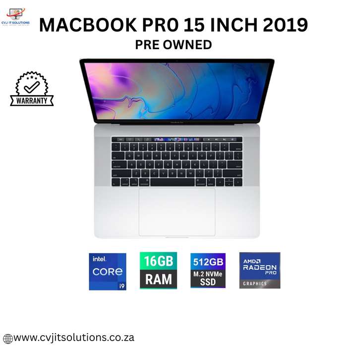 MacBook Pro 15 inch 2019 Core i9