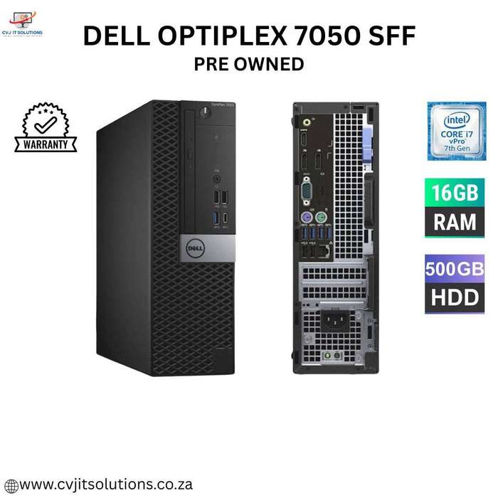 DELL Optiplex 7050 Core i7 vPro 7th Gen