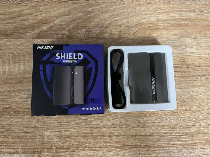 HIKSEMI T300S Shield 1TB Type C Portable SSD