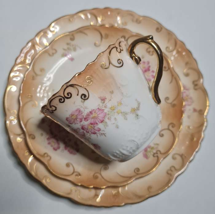 Foley China Works Trio ( cup saucer and plate ) Daisy pattern