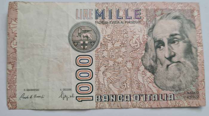 Bank of Italy 1000 Lira