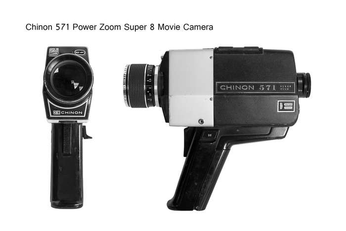 Chinon 571 Power Zoom Super 8 movie camera