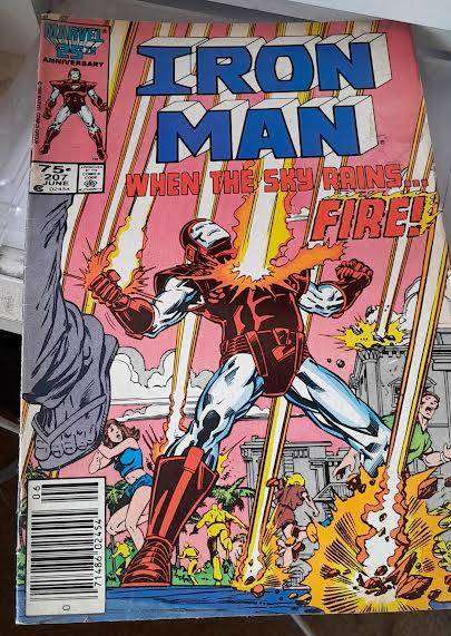 Iron Man Comic No 207 June 1986