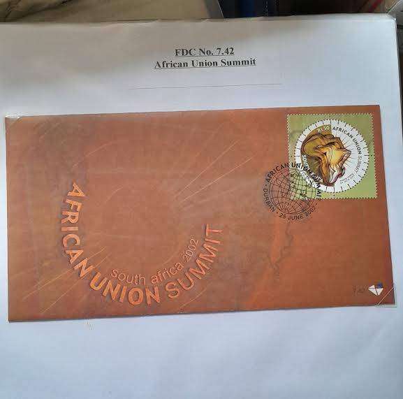 South Africa FDC No 7.42 African Union Summit