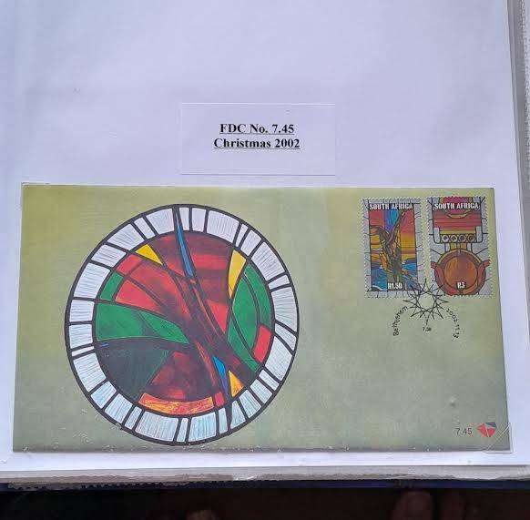South Africa FDC No 7.45 Christmas 2002