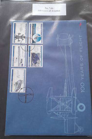 South Africa FDC No 7.65 & 7.66 100 Years of Aviation