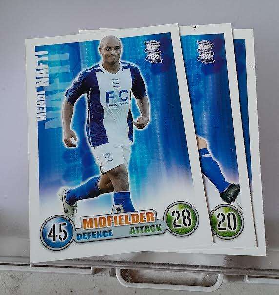 Topps Match Attax Birmingham City 2007(3 Cards)