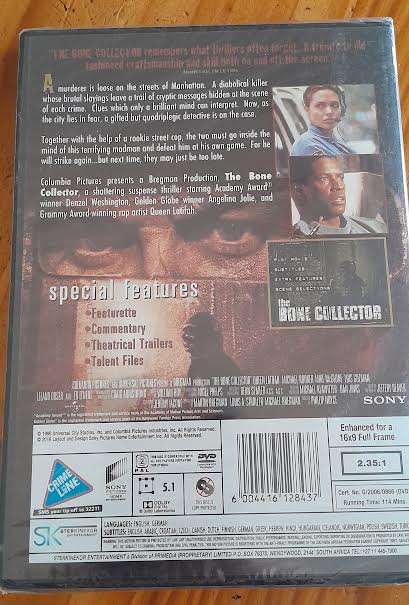 The Bone Collector DVD