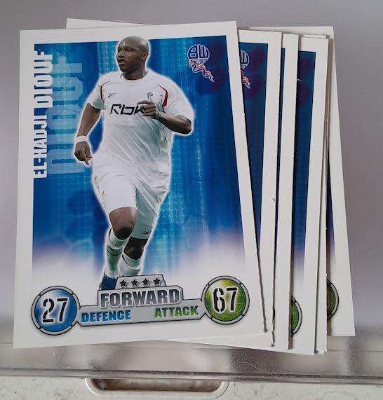 Topps Match Attax Bolton Wanderers(8 Cards)