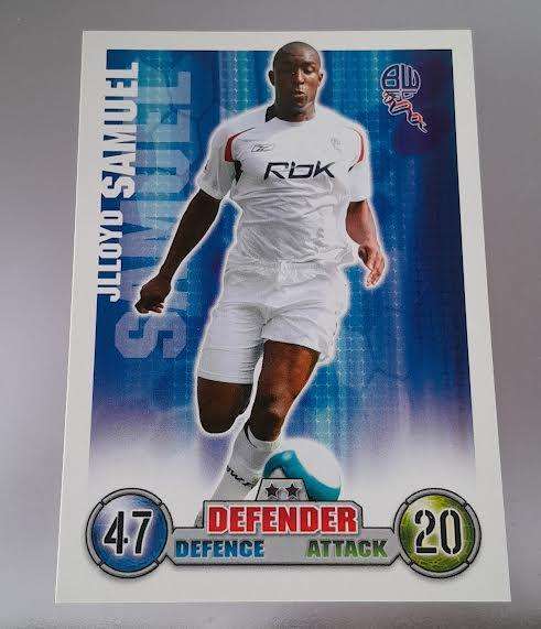 Topps Match Attax Bolton Wanderers(8 Cards)