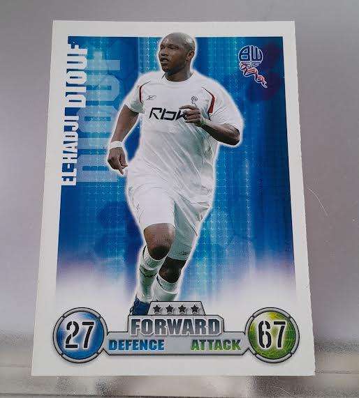 Topps Match Attax Bolton Wanderers(8 Cards)