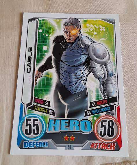 Topps Hero Attax Cable