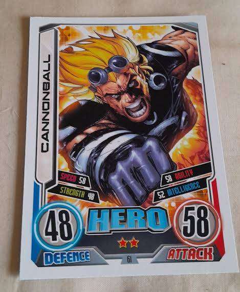 Topps Hero Attax Cannonball