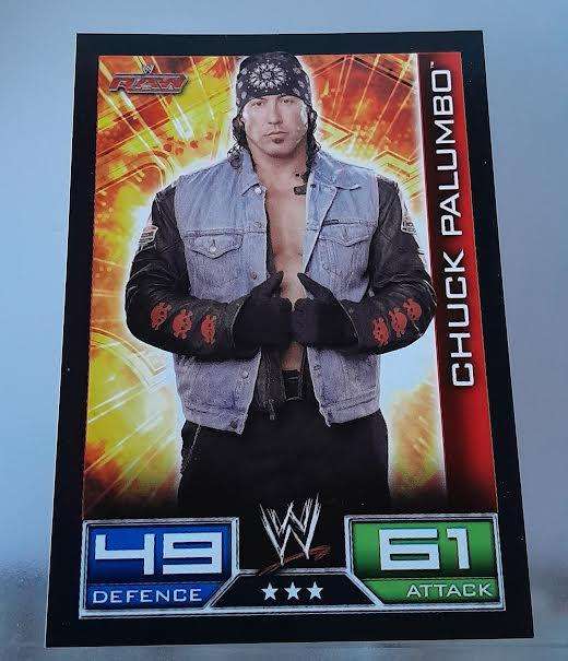 Topps Slam Attax Chuck Palumbo