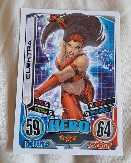 Topps Hero Attax Elektra