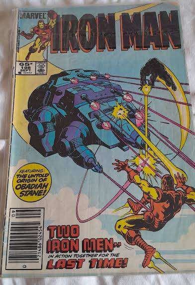Iron Man Comic No 198 September 1985