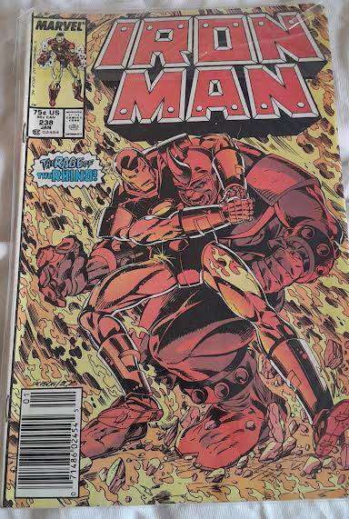 Iron Man Comic No 238 January 1988