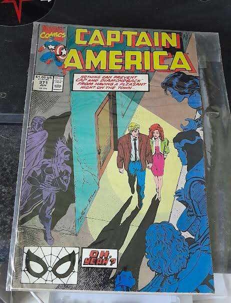Captain America#371 June 1990