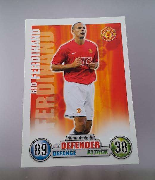 Topps Match Attax Manchester United 2007(6 Cards)