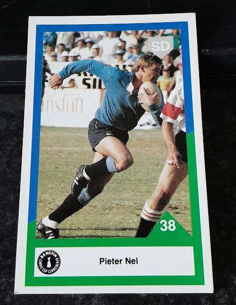 Sports Deck Rugby Card Pieter Nel