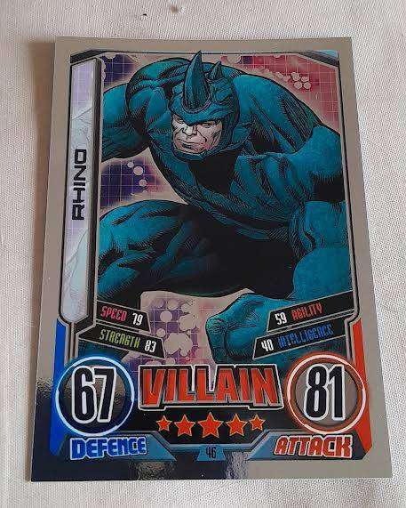 Topps Hero Attax Rhino
