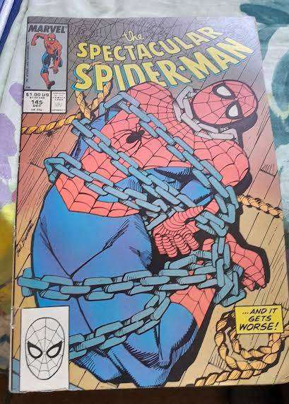 The Spectacular Spider-Man Comic No 145 December 1988
